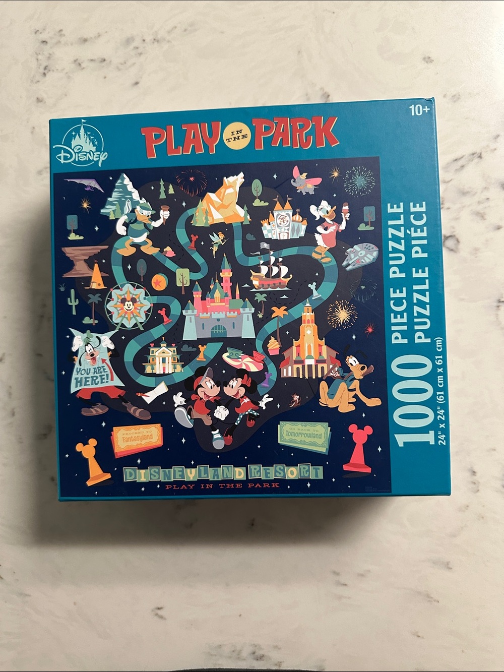 Disney Play in the Park Puzzle - Blue, Red, Yellow